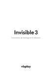 visplay Invisible 3 Manuel utilisateur