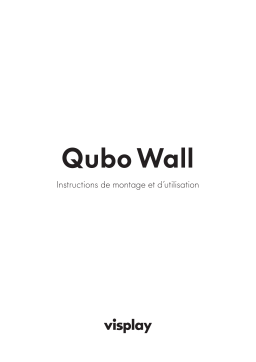 visplay Qubo Wall Manuel utilisateur