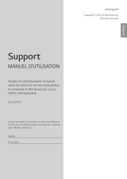 LG SQ-G2DT97 Manuel utilisateur