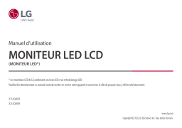 LG 32UQ85R-W Manuel utilisateur