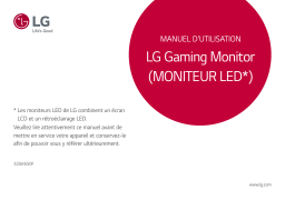 LG 32GK650F-B Manuel utilisateur