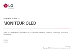 LG 32EP950-B Manuel utilisateur