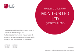 LG 34WR55QK-B Manuel utilisateur