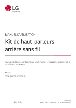 LG SPQ8-S Manuel utilisateur