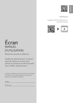 LG 27LX5QKNA Manuel utilisateur