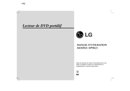 LG DP-9821 Manuel utilisateur