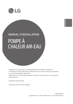 LG ARNU05GTRC4 Installation manuel