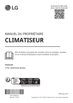 LG AA18SP Manuel utilisateur