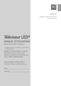 LG 75NANO81T6A Manuel utilisateur