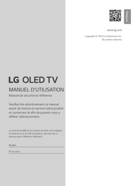 LG OLED55C39LC Manuel utilisateur