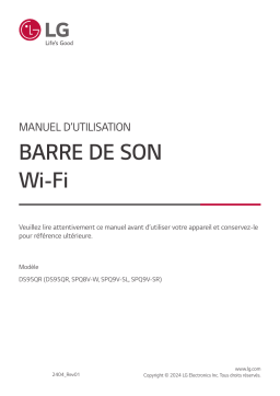 LG DS95QR Manuel utilisateur