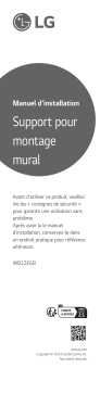 LG WB22EGB Manuel utilisateur
