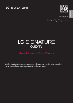 LG OLED88Z39LA Manuel utilisateur
