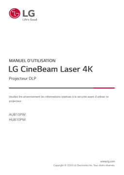LG AU810PW Manuel utilisateur