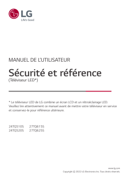 LG 24TQ510S-PZ Manuel utilisateur