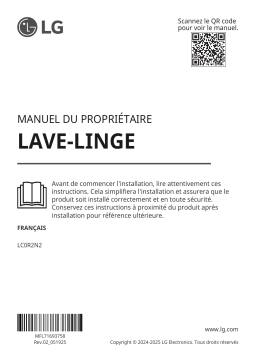 LG LC0R2N2 Manuel utilisateur