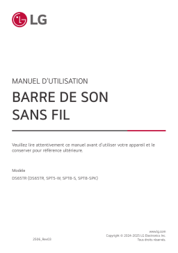 LG DS60TR Manuel utilisateur