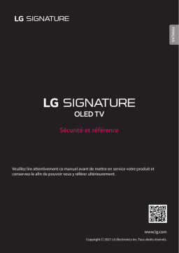 LG OLED65R19LA Manuel utilisateur