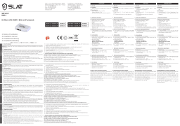 SLAT SDC-M IP  Guide d'installation