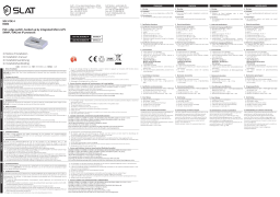 SLAT SDC-PoE  Guide d'installation