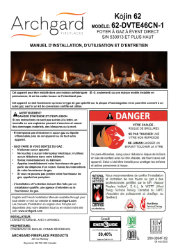 Archgard Kojin 62 Manuel utilisateur