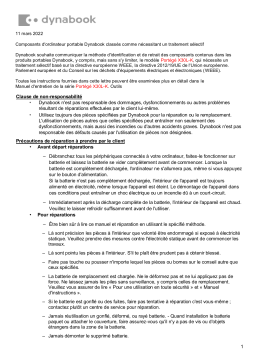Toshiba X30L-K (PCR40U) Mode d'emploi