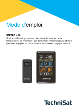 TechniSat IMETEO 410 Manuel utilisateur