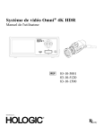 Hologic Omni 4K HDR Video System Manuel utilisateur