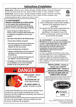 Kingsman Fireplaces IDV34/44 Manuel utilisateur