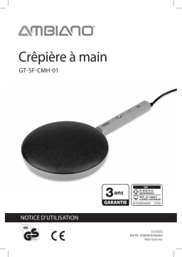 Ambiano GT-SF-CMH-01 Manuel utilisateur