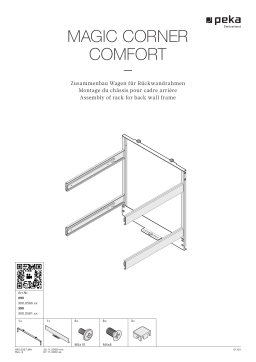 Peka Clip-on shelf set Arena Classic, Excellent Magic Corner Comfort Manuel utilisateur