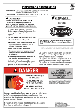 Kingsman Fireplaces ZCVRB72 Manuel utilisateur