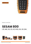 Akerstroms Sesam 800 941211-000 Manuel utilisateur