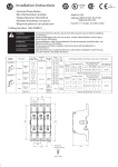 Allen-Bradley Enclosed Power Terminal Block Guide d'installation