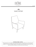 OSP Home Furnishings JYA-B95 Mode d'emploi
