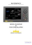 nke Marine Electronics Multigraphic II Manuel utilisateur