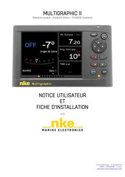 nke Marine Electronics Multigraphic II Manuel utilisateur