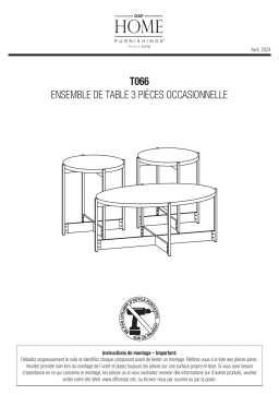 OSP Designs T066-GRY Mode d'emploi