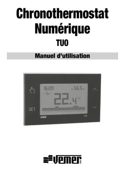 Vemer Tuo Bianco Manuel utilisateur