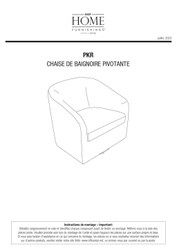 OSP Home Furnishings PKR-V51 Mode d'emploi