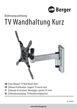 BERGER 286070 Mode d'emploi