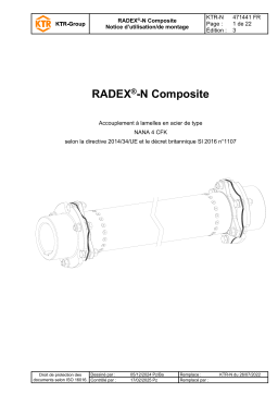 KTR RADEX-N Composite Manuel utilisateur