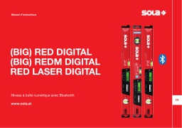 Sola RED laser digital Mode d'emploi