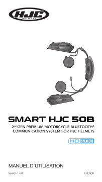 HJC SMART HJC 50B Manuel utilisateur