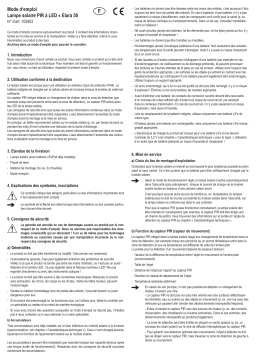 esotec 102953 Mode d'emploi