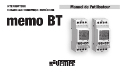 Vemer memo BT1 Manuel utilisateur