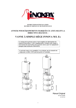 iNOXPA INNOVA L Manuel utilisateur