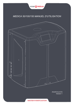 ELGA Medica 150 Mode d'emploi