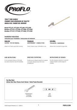 ProFlo FTLCP Manufacturer Part #FTLCP Installation manuel