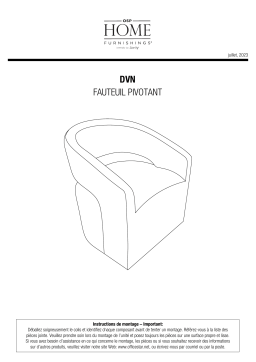 OSP Home Furnishings DVN-H26 Mode d'emploi